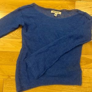 Urban outfitters blue fine knit top XS